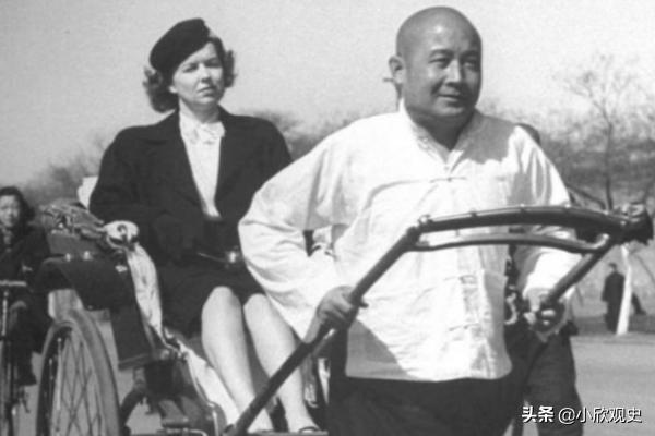 上海黄包车历史简介,80年代的上海滩黄包车