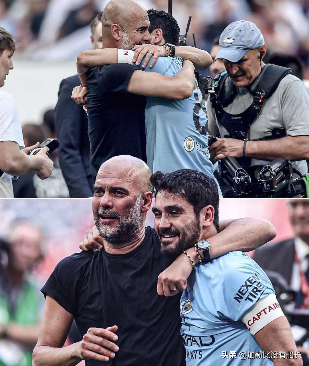 曼城足总杯夺冠瓜迪奥拉落泪,瓜迪奥拉赛后采访曼联足总杯