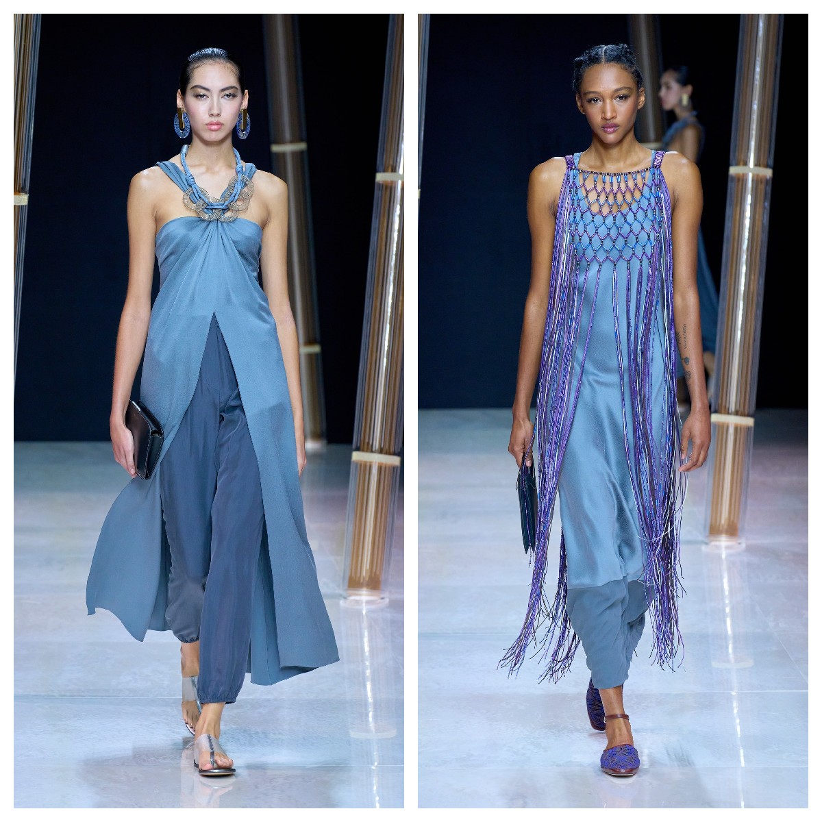 阿玛尼giorgioarmani2020早秋时装秀,阿玛尼armani2022秋冬米兰时装周