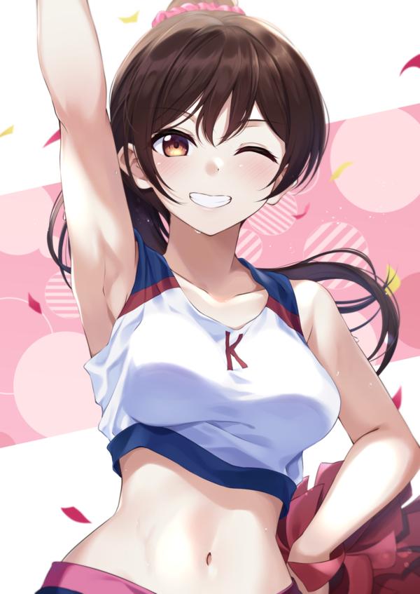 啦啦队员可爱小图,啦啦队员二次元图片