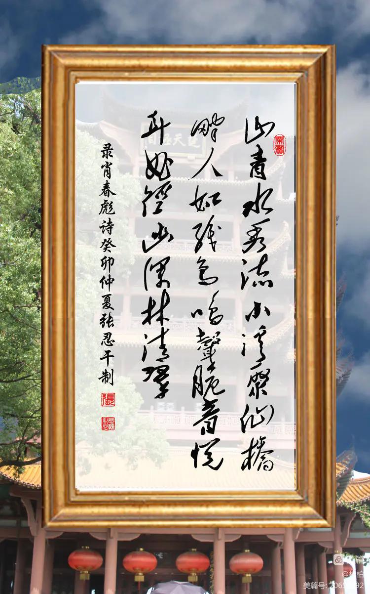 诗图战友情(九十)黄鹤楼抒怀