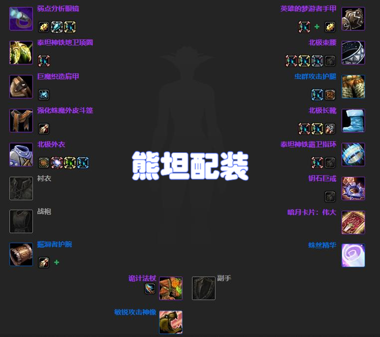 wlk的装备还能用tbc的附魔吗 (wlk狂暴战tbc阶段bis配装)