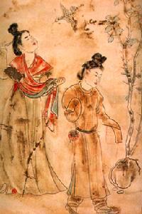 唐代贵族妇女服装分析,唐朝妇女服饰色彩