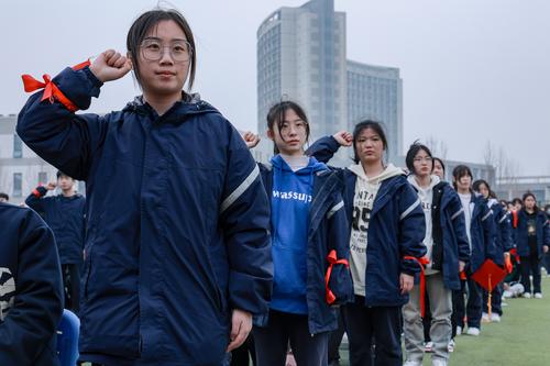 郑州中学百日誓师大会,郑州市第四十八中学百日誓师