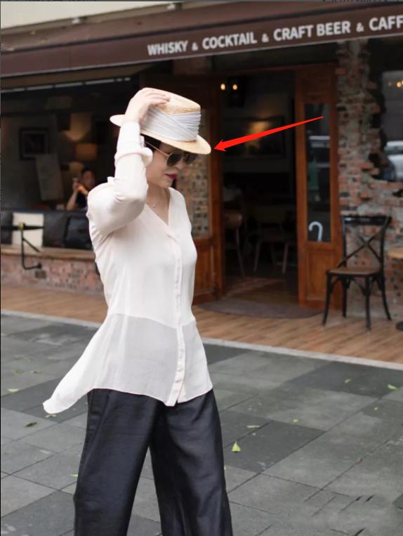 戴帽子女士好看时尚,戴帽子气质女人