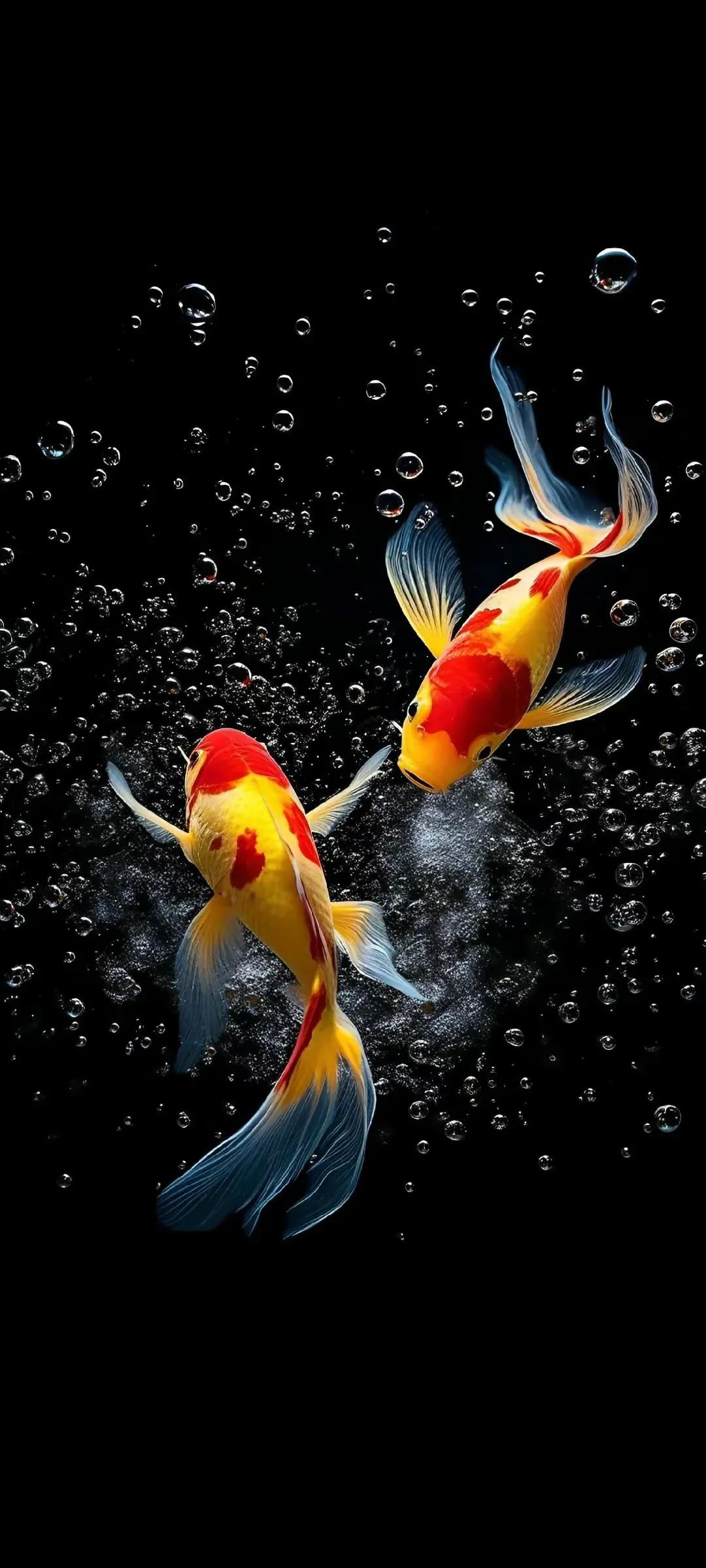 多姿多彩锦鲤图片,锦鲤鱼的照片大全大图可爱