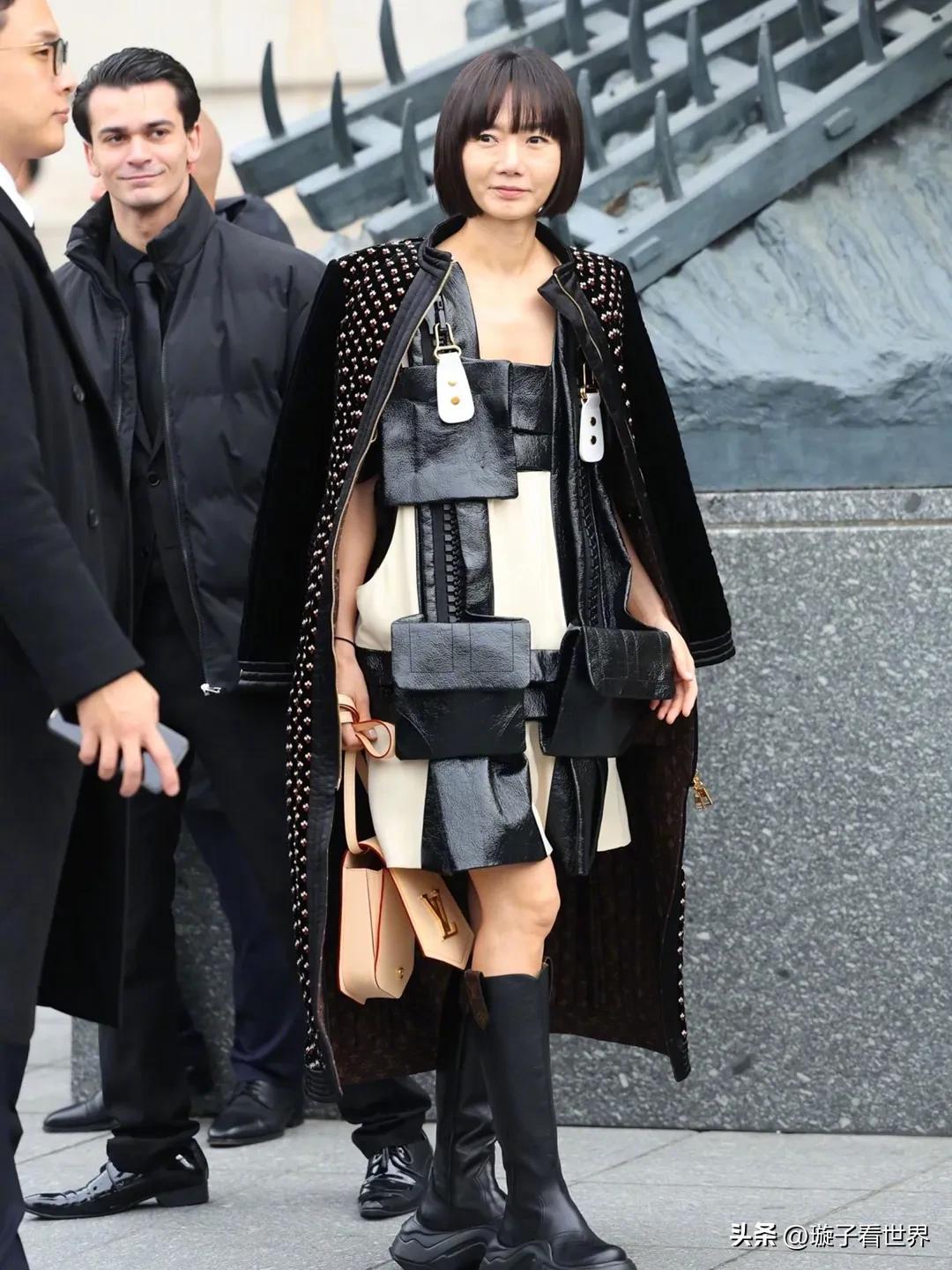 巴黎时装周lv演唱会,巴黎时装周lv绿头发