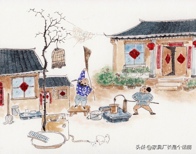 最简单的实木大圆餐桌,中式小户型长方形实木餐桌最新款