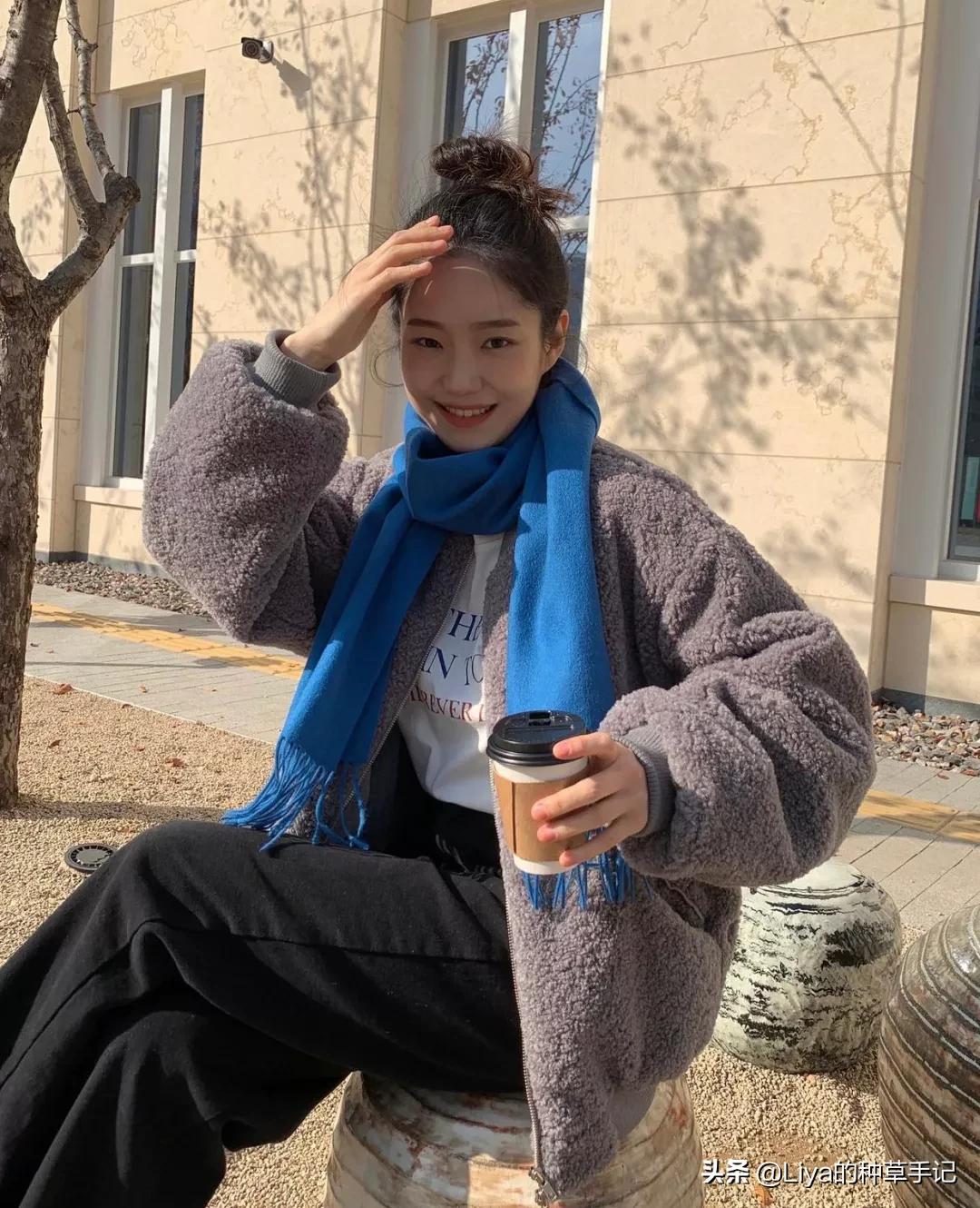 最流行的羊羔毛款式,羊羔绒还流行吗