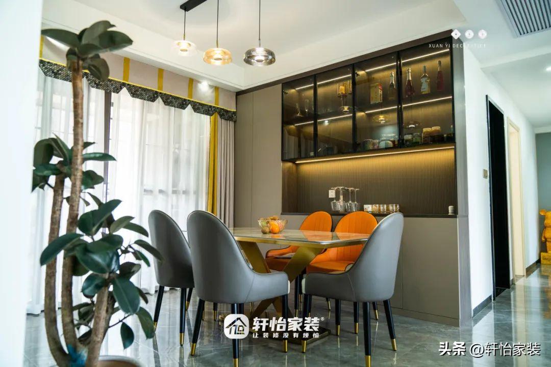 145平方米轻奢风,145平方现代轻奢风