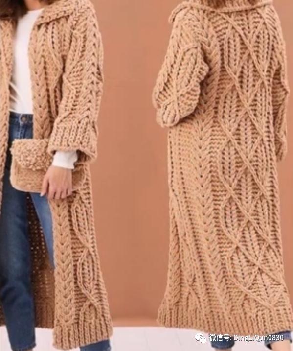 针织作品简单漂亮,漂亮的针织缕空花样视频教程