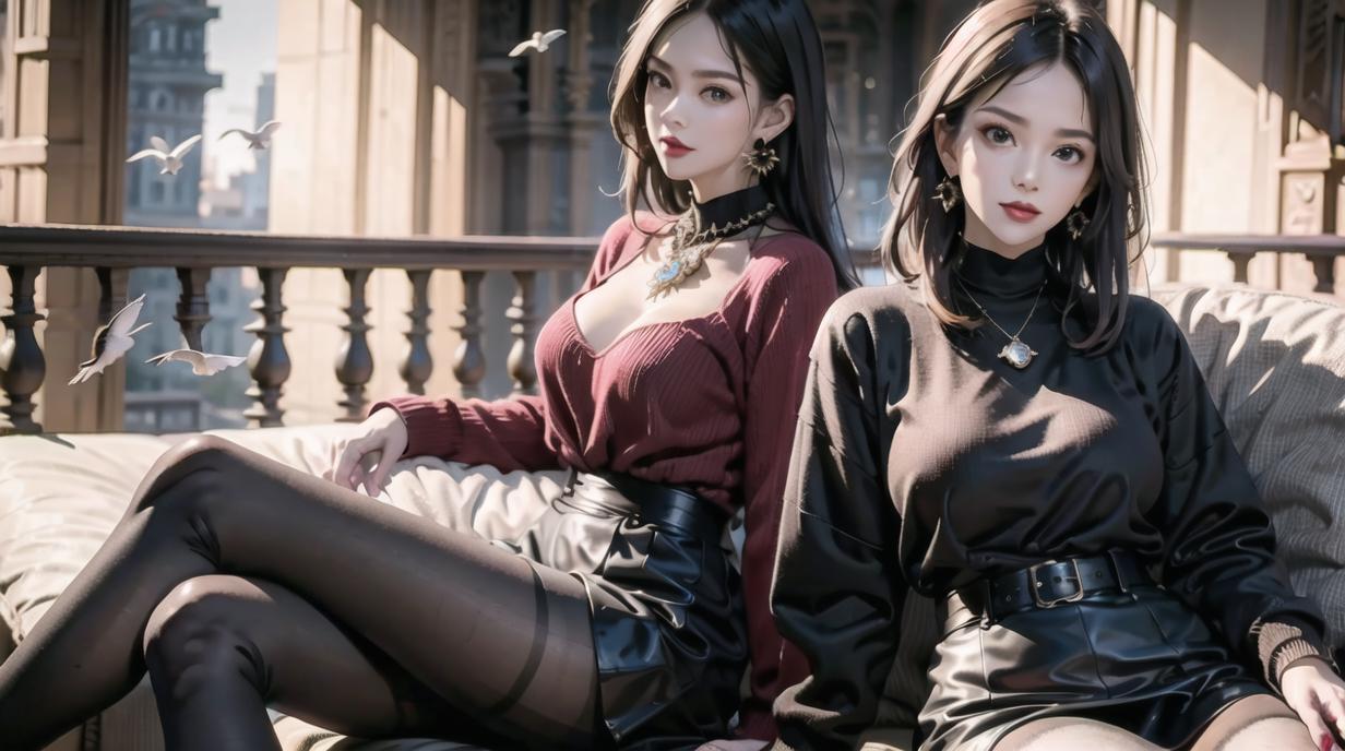 ai二次元少女美图,高颜值ai二次元美女图片