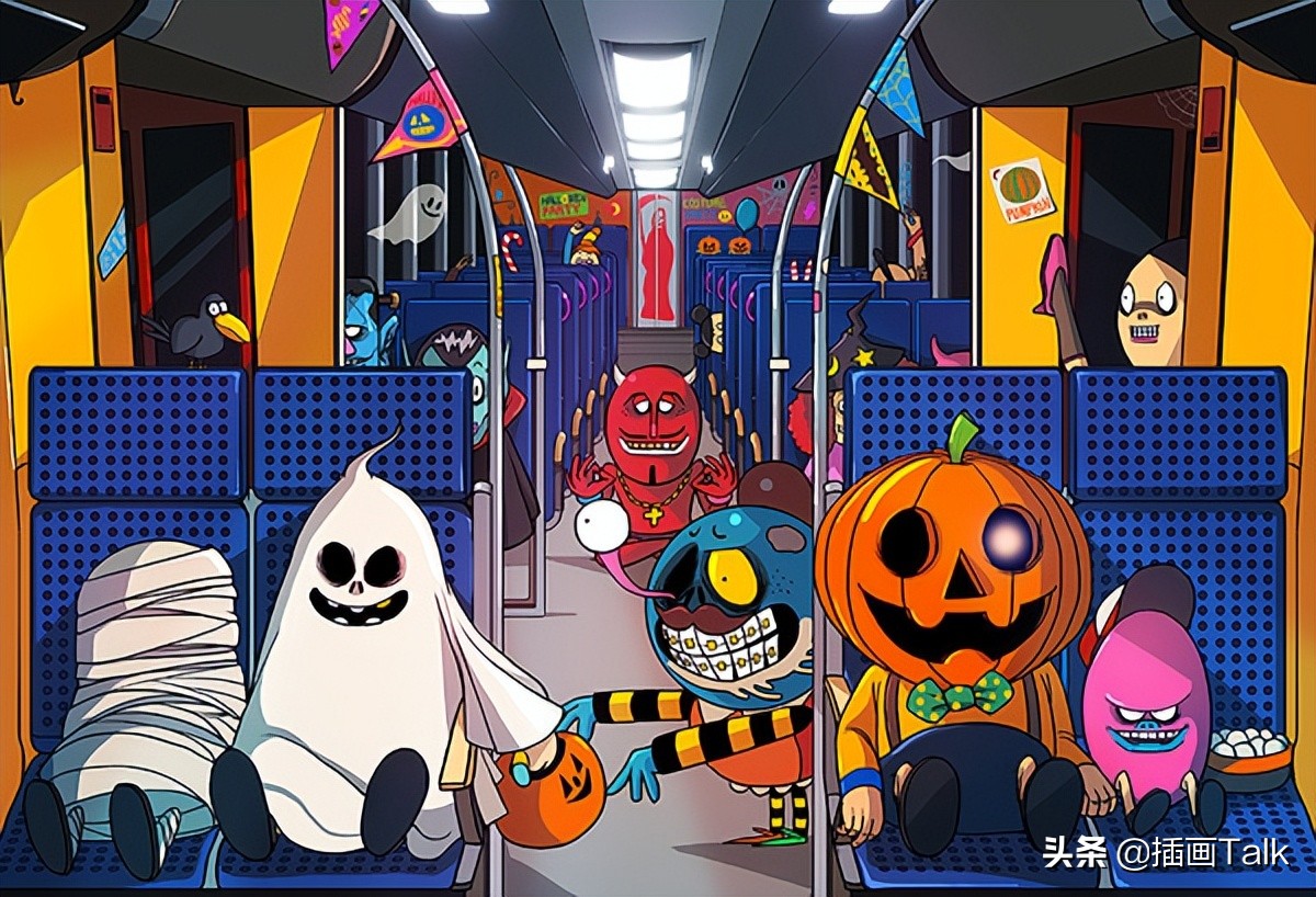 韩国插画师daehyunkim插画作品,韩国插画师siki作品