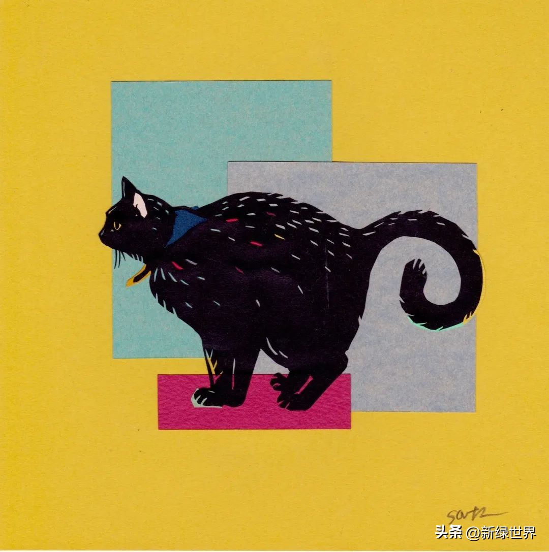 纸艺作品绘画,千变万化的纸艺术作品