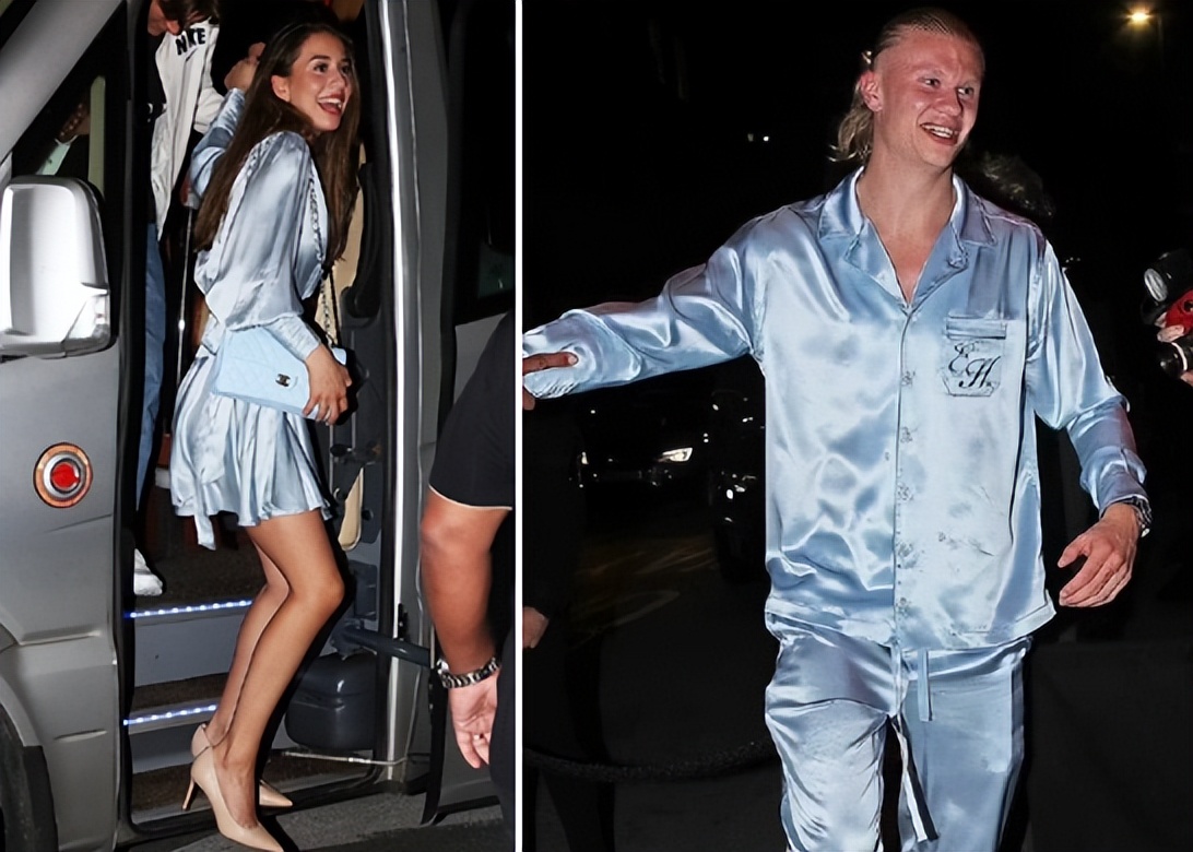 哈兰德带女友领奖视频,哈兰德带女友酒吧蹦迪