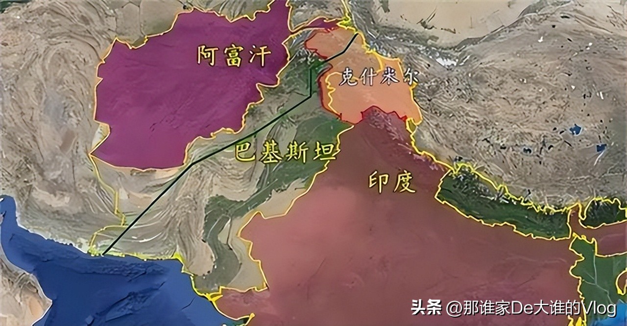 巴基斯坦和印度领土争端结果,印度和巴基斯坦和中国的边界