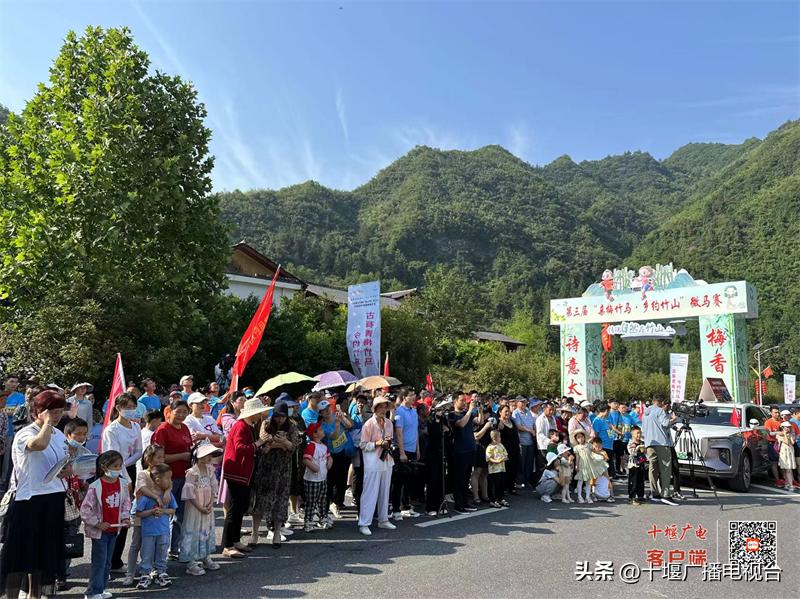 竹山县第三届“亲梅竹马·乡约竹山”微马赛在太和梅花谷隆重举行