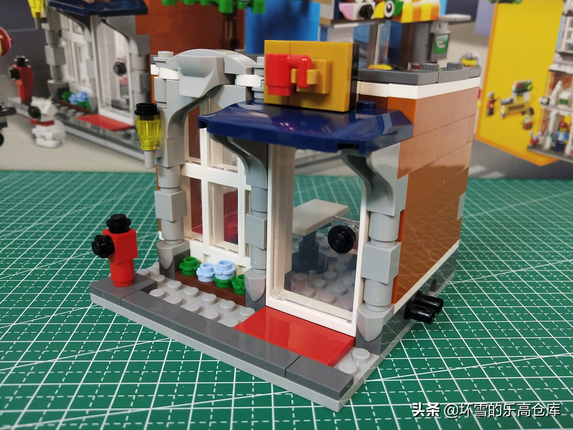 又大又炫酷的城市乐高,乐高创意百变街