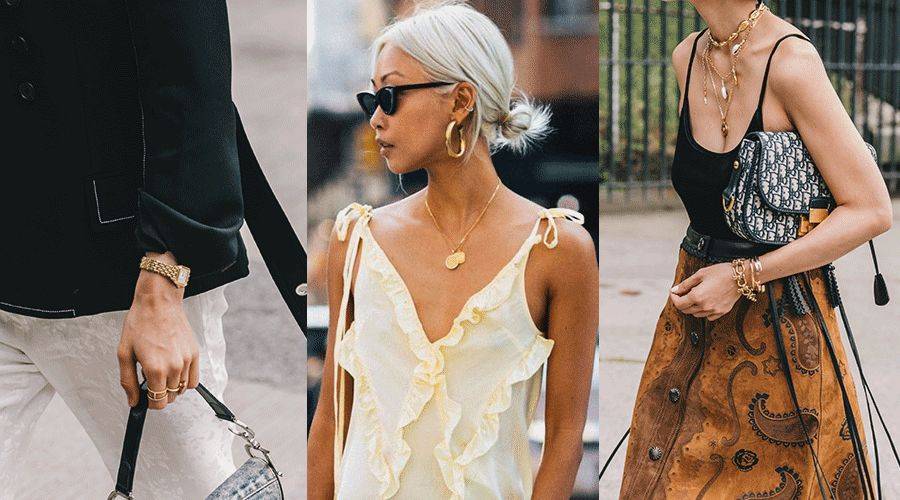 黄金首饰怎么搭配女生,黄金首饰配什么风格衣服好看