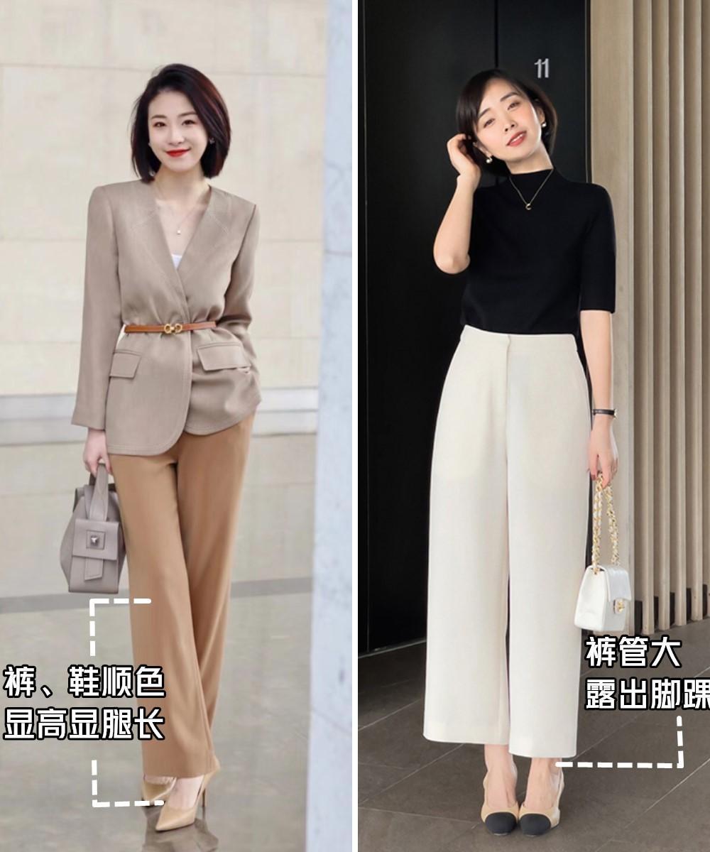 洋气七分阔腿裤适合40岁的人穿,谁说小个子女人不适合穿阔腿裤