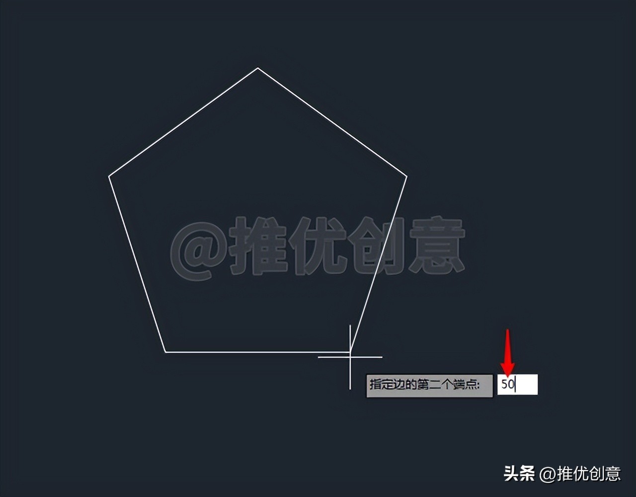 多边形cad怎么画,autocad椭圆制图实例教程