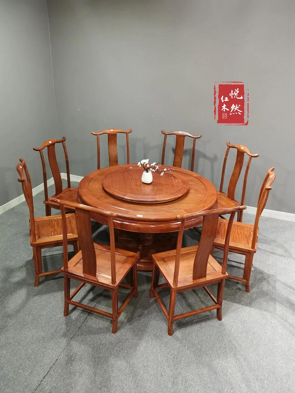 莱芜区缅甸花梨大果紫檀明式餐桌,海淀区缅甸花梨大果紫檀明式餐桌