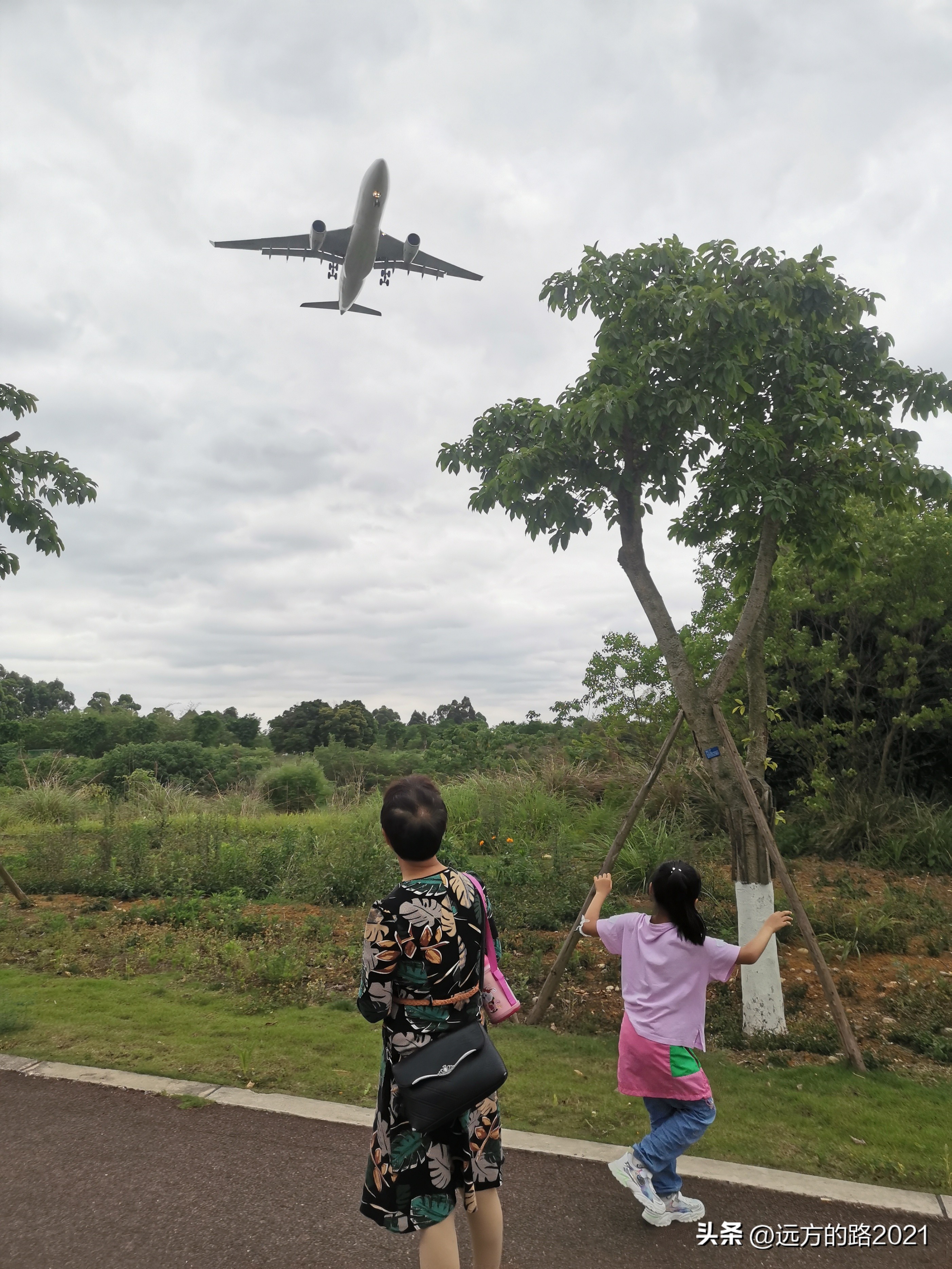 近距离看飞机起飞与降落,近距离看飞机降落