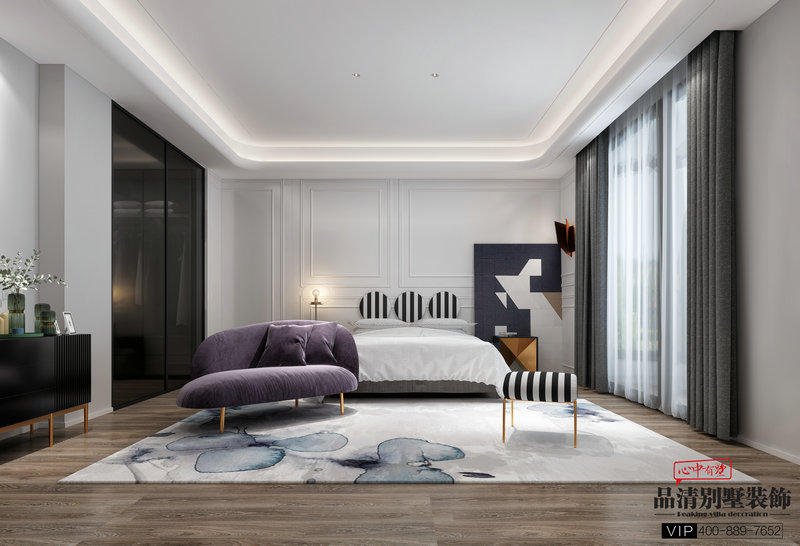 南通豪宅别墅装修实景,南通品清别墅