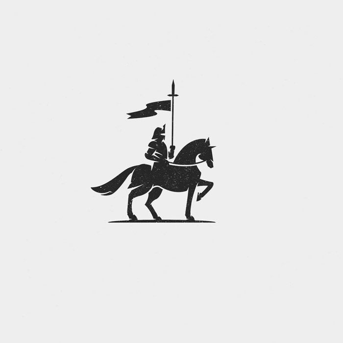 logos：马踏山河！一组霸道的马元素标志设计分享