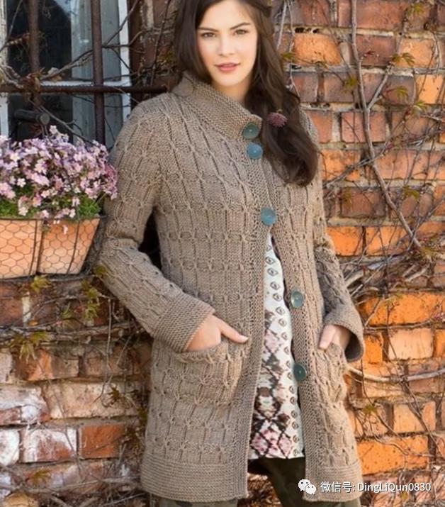 针织花型图案大全,十款好看的针织开衫秀出你的风格