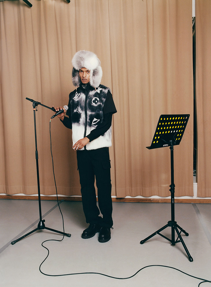 lv路易威登2024年新款男装格子,路易威登lv男士羽绒服2023ss