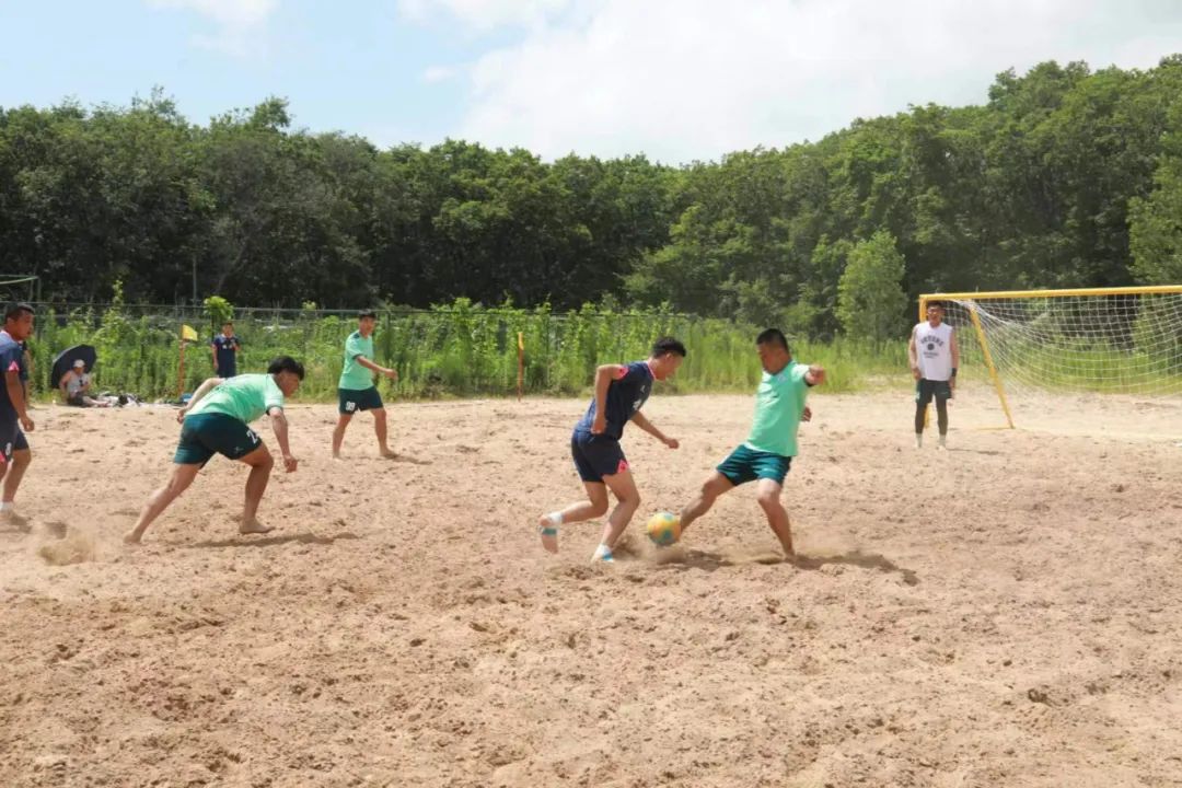 鸡西首届兴凯湖杯,兴凯湖沙滩足球比赛