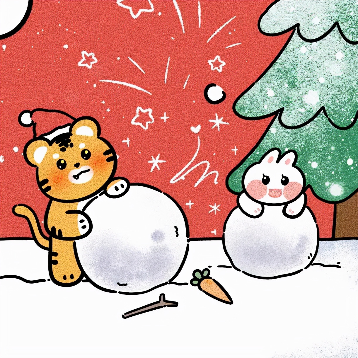 圣诞九宫格创意配图,适合发朋友圈的圣诞九宫格图片