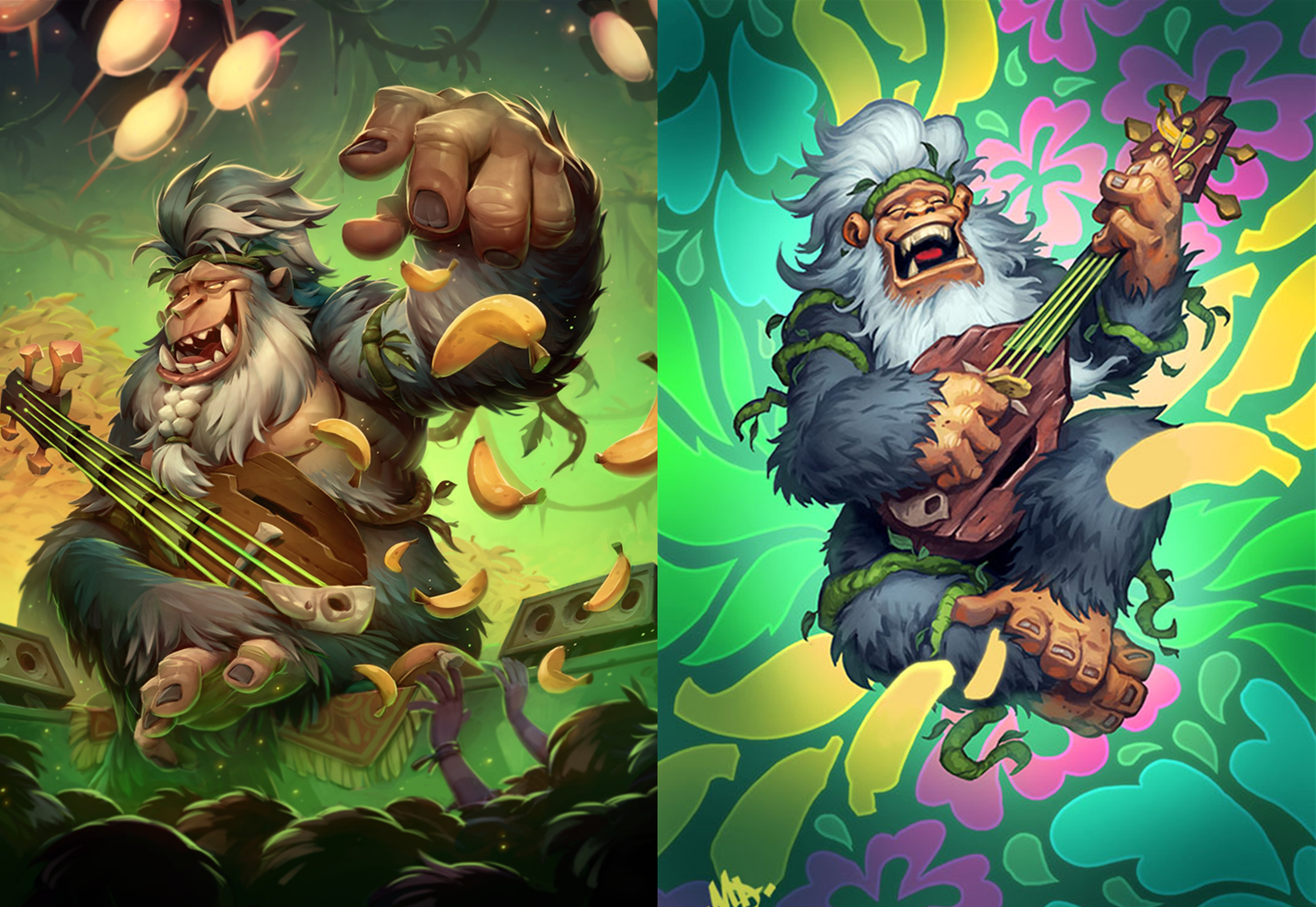 炉石传说异画卡,炉石传说传奇音乐节异画