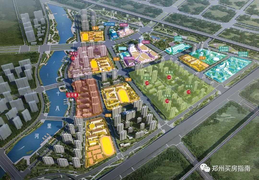 郑州融创城7期优劣势,郑州融创城观河著六期动工没