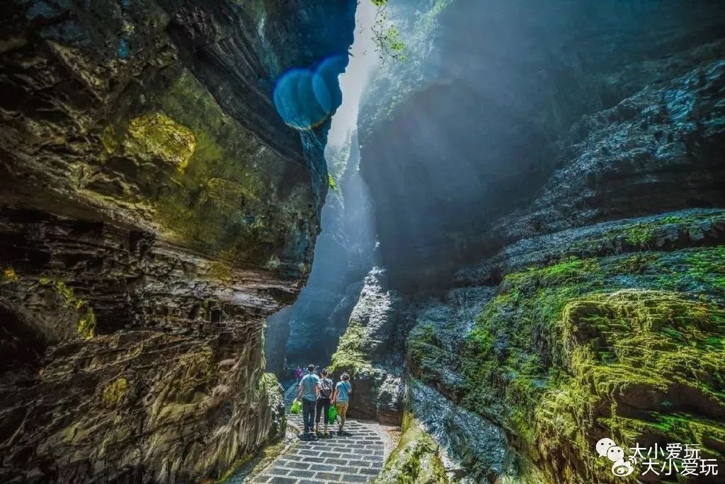 因为暴雨被淹的旅游景区,被暴雨破坏的景区
