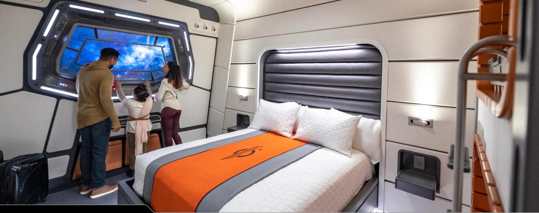 美国迪士尼星球大战酒店,全球高档酒店沉浸式体验