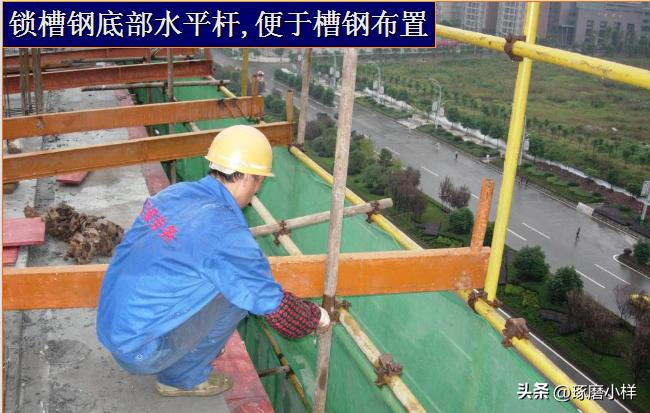 悬挑式脚手架搭设施工方案,旧房改造悬挑式脚手架搭设