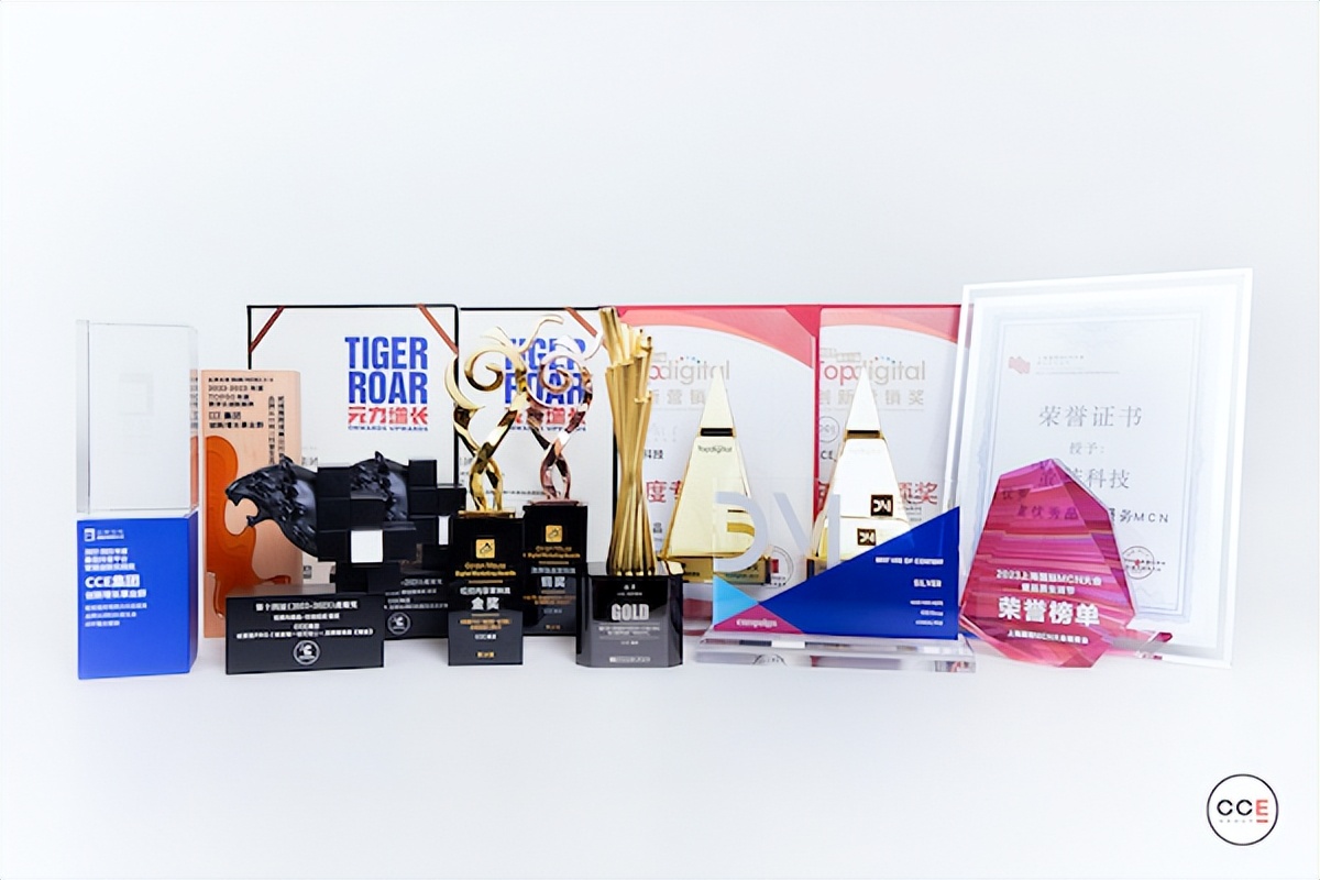 E起淘金|CCE集团2023年第二季度斩获13项荣誉！