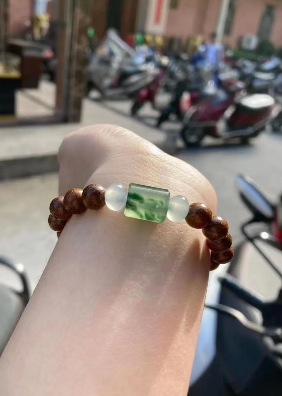 檀木手串女士珠串十五颗,檀木珠手串教程