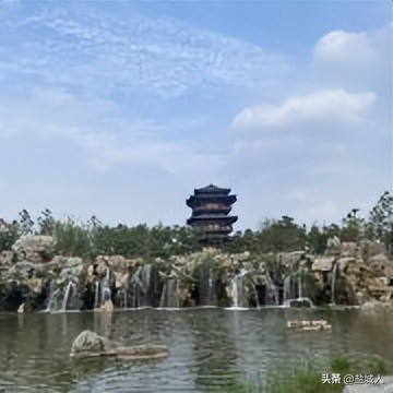 盐城世外桃源景区,盐城正在开发建设的古镇景区