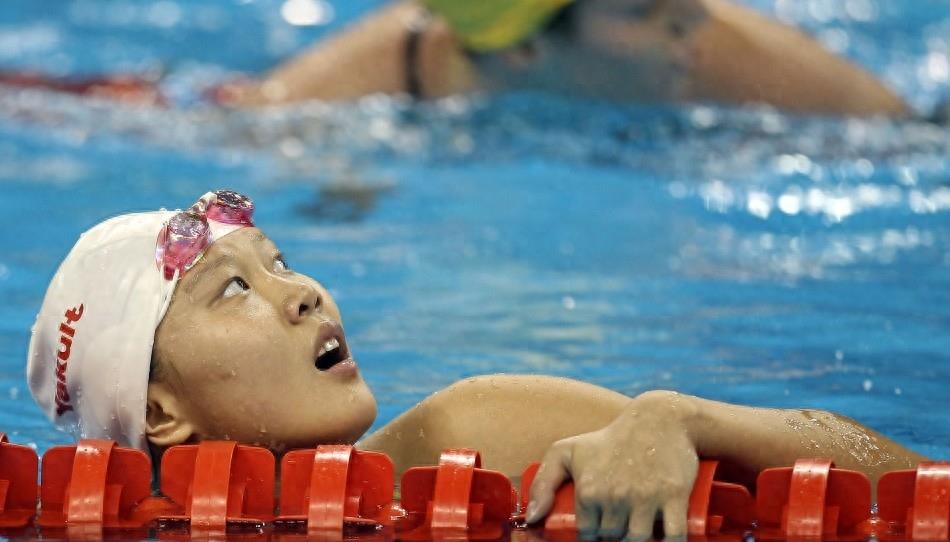 女运动员哽咽,女运动员比赛哭了