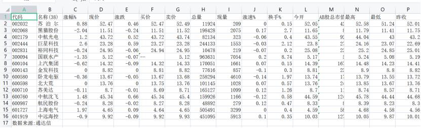 excel自动获取股票,用excel分析股票