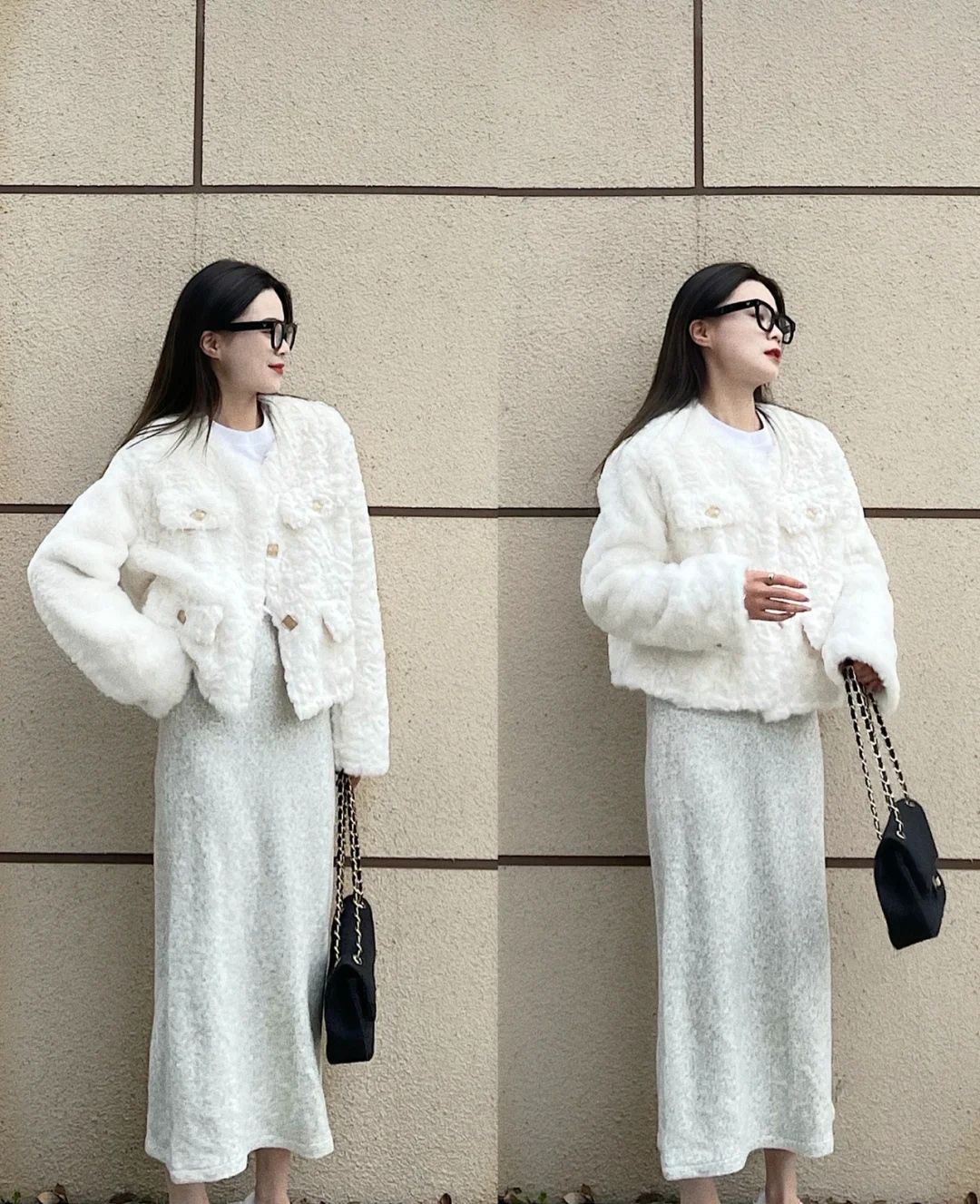 冬天如何穿衣显白又有活力,40岁女人冬天穿什么最减龄