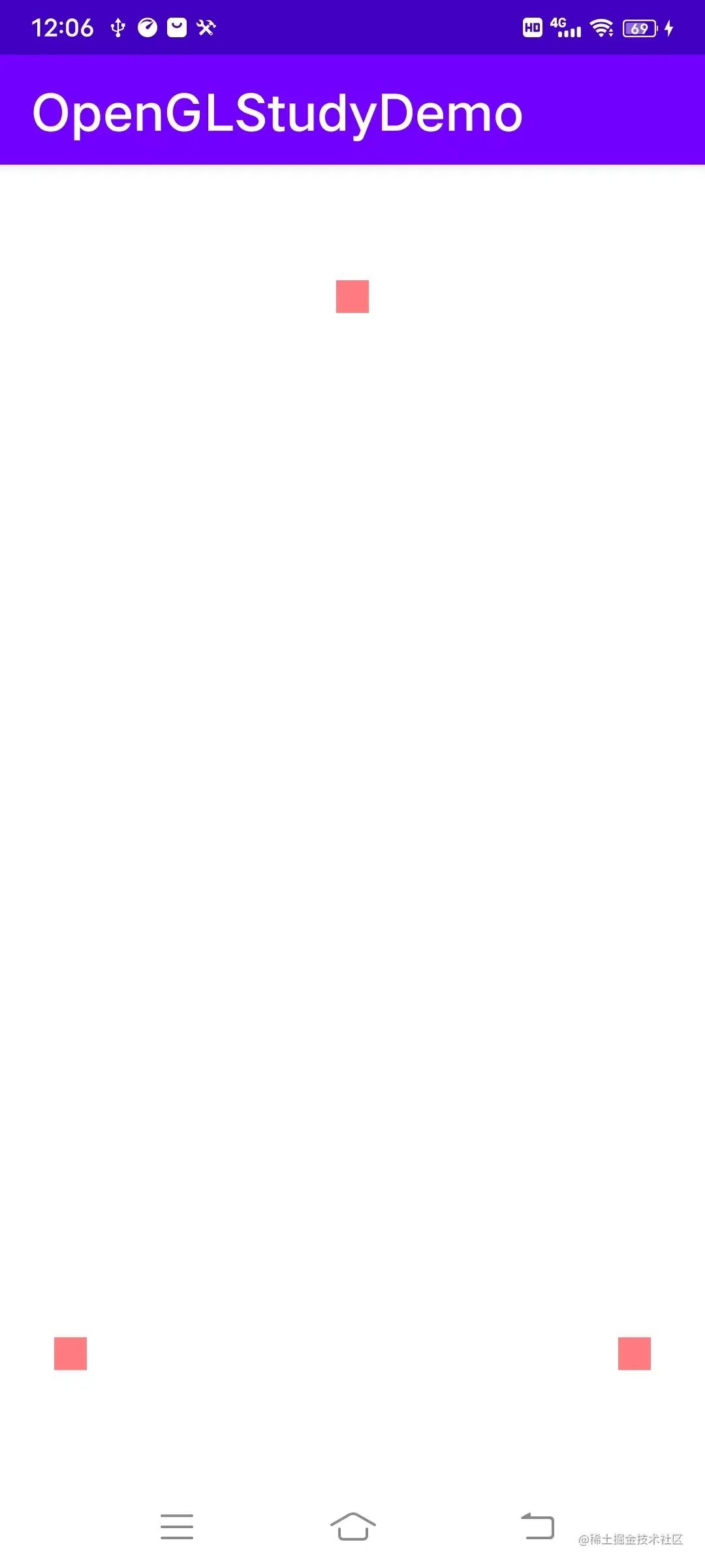 应用opengl画一个三角形,opengl教程三角形