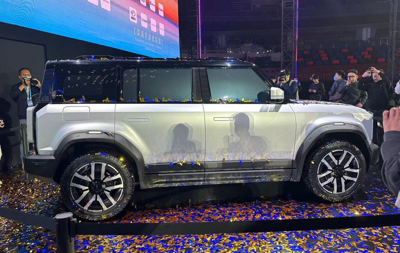 奇瑞icar03配置续航,奇瑞icar03新车年内上市内饰