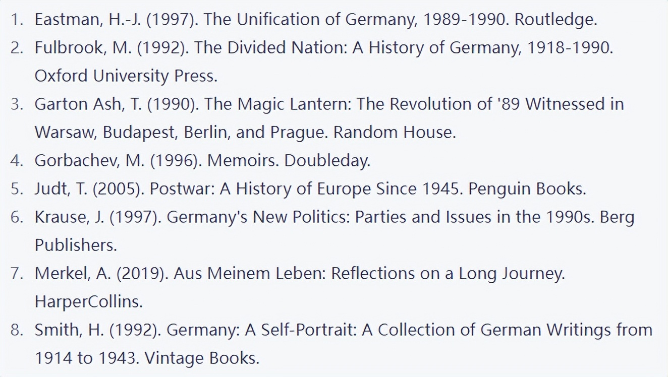 德国1871年统一前历史,德国统一历史