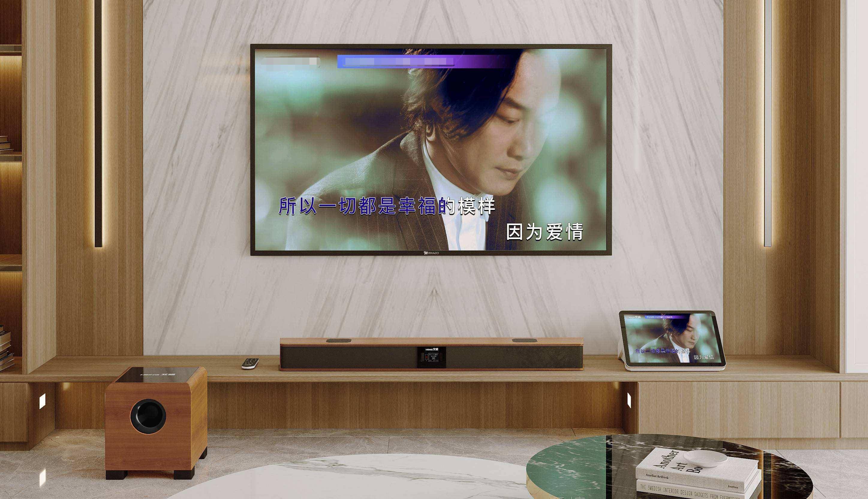 如何在家用电视唱卡拉ok,索尼电视怎么转换k歌模式