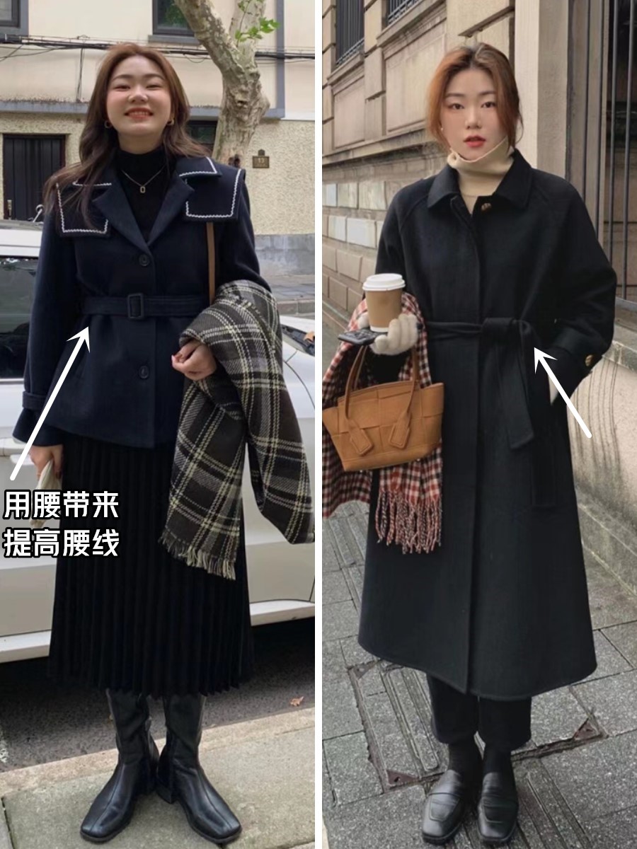 这个130斤的微胖女生也太会穿了吧!显瘦时髦,说只有100斤我也信