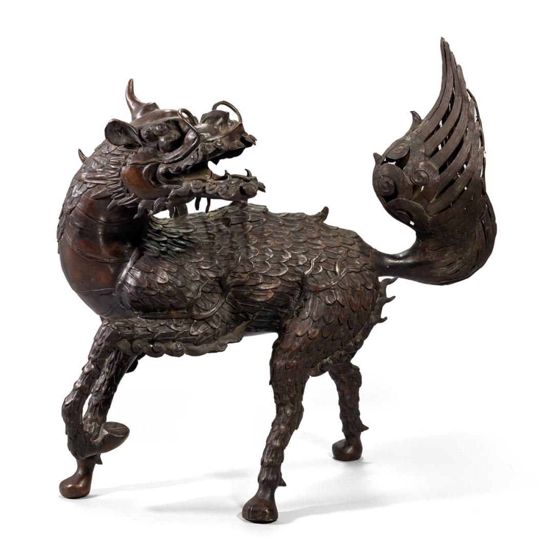 道光青花兽耳方瓶,道光霁蓝釉象耳琮式瓶视频